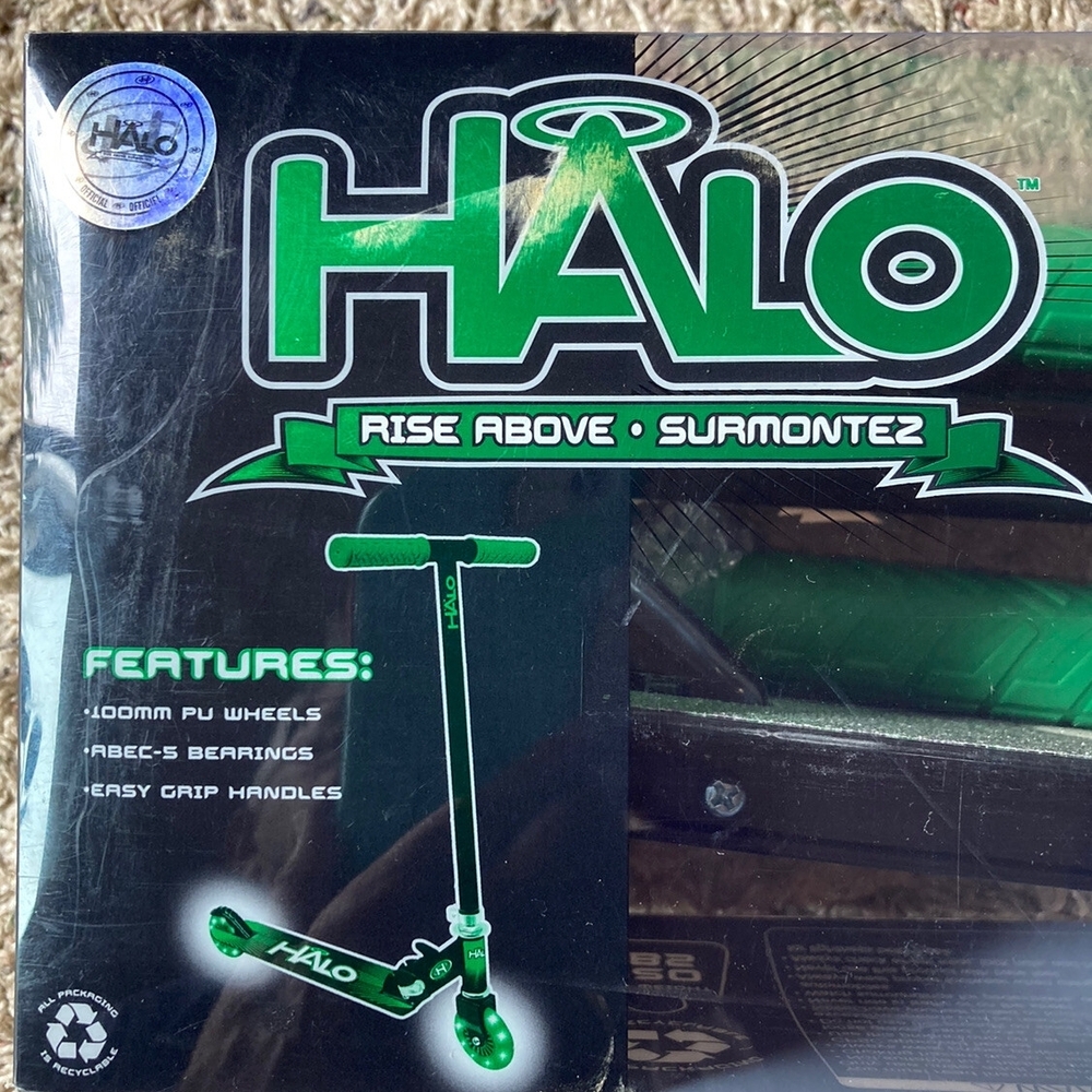 Halo Supreme Lime Green Scooter